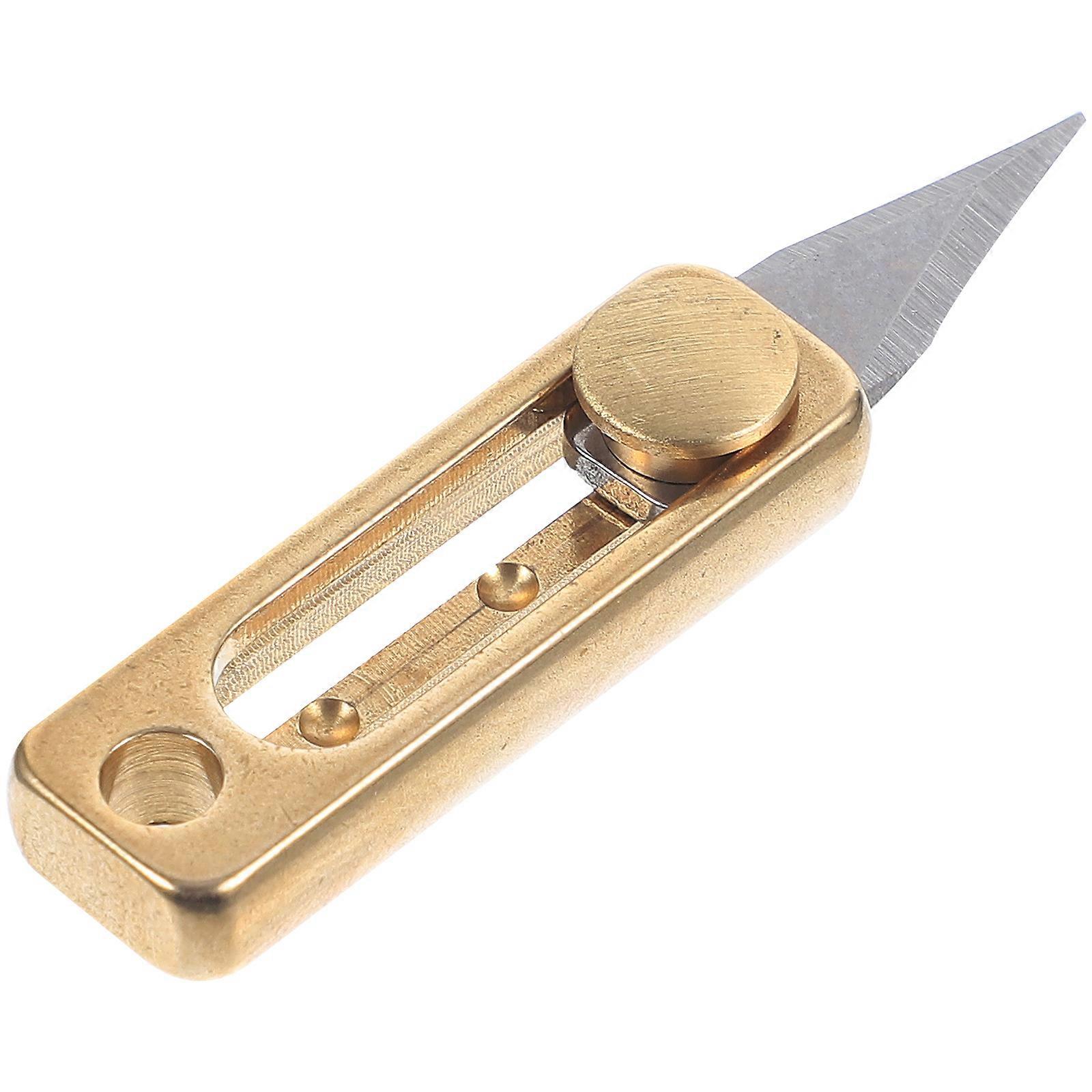 Cutter Keychain Pendant for Decor with Push-Pull Design and Sturdy Steel Material 1