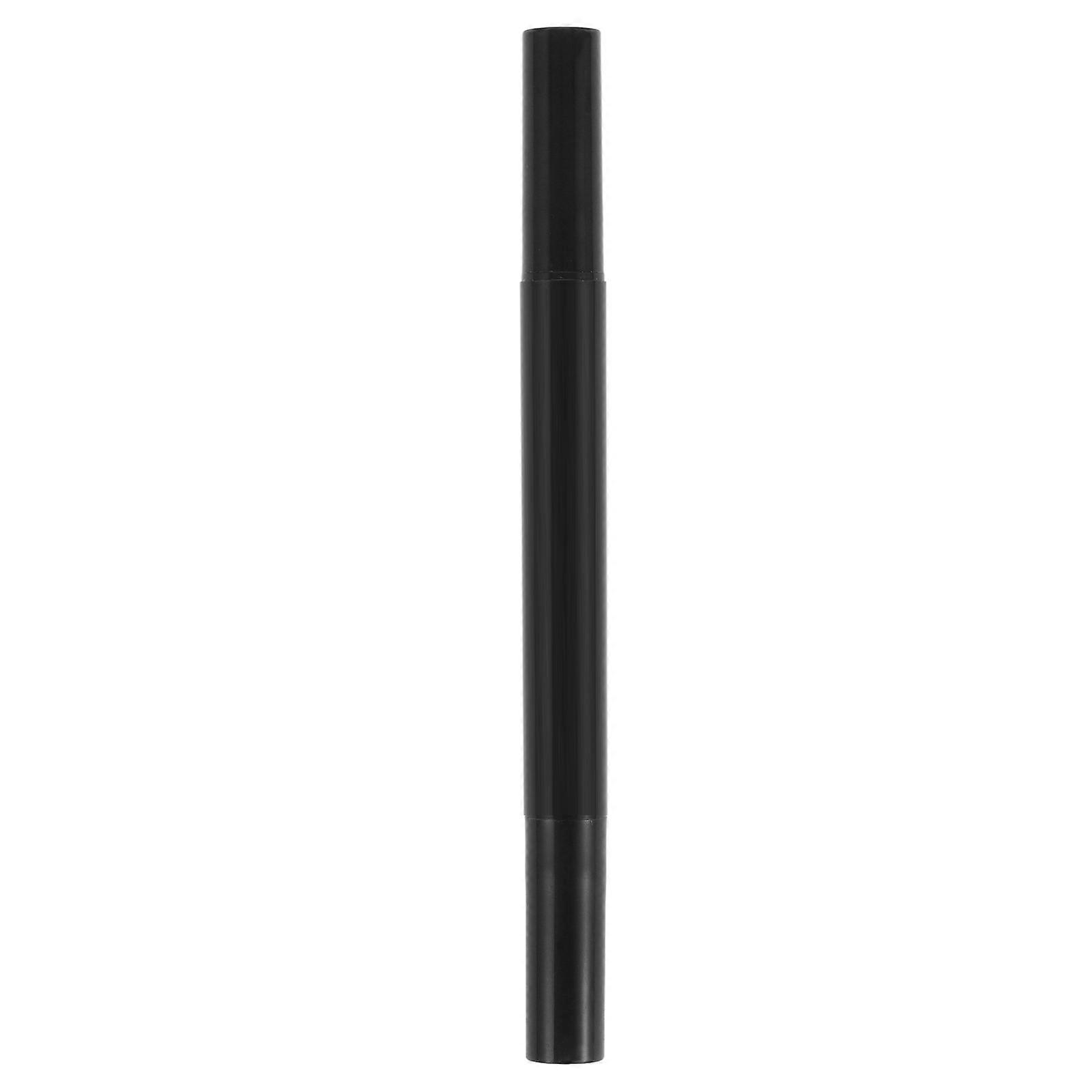 Dual Ended Black Eye Makeup Tool With Unique Pattern Stamp Waterproof Formula 1Pcs