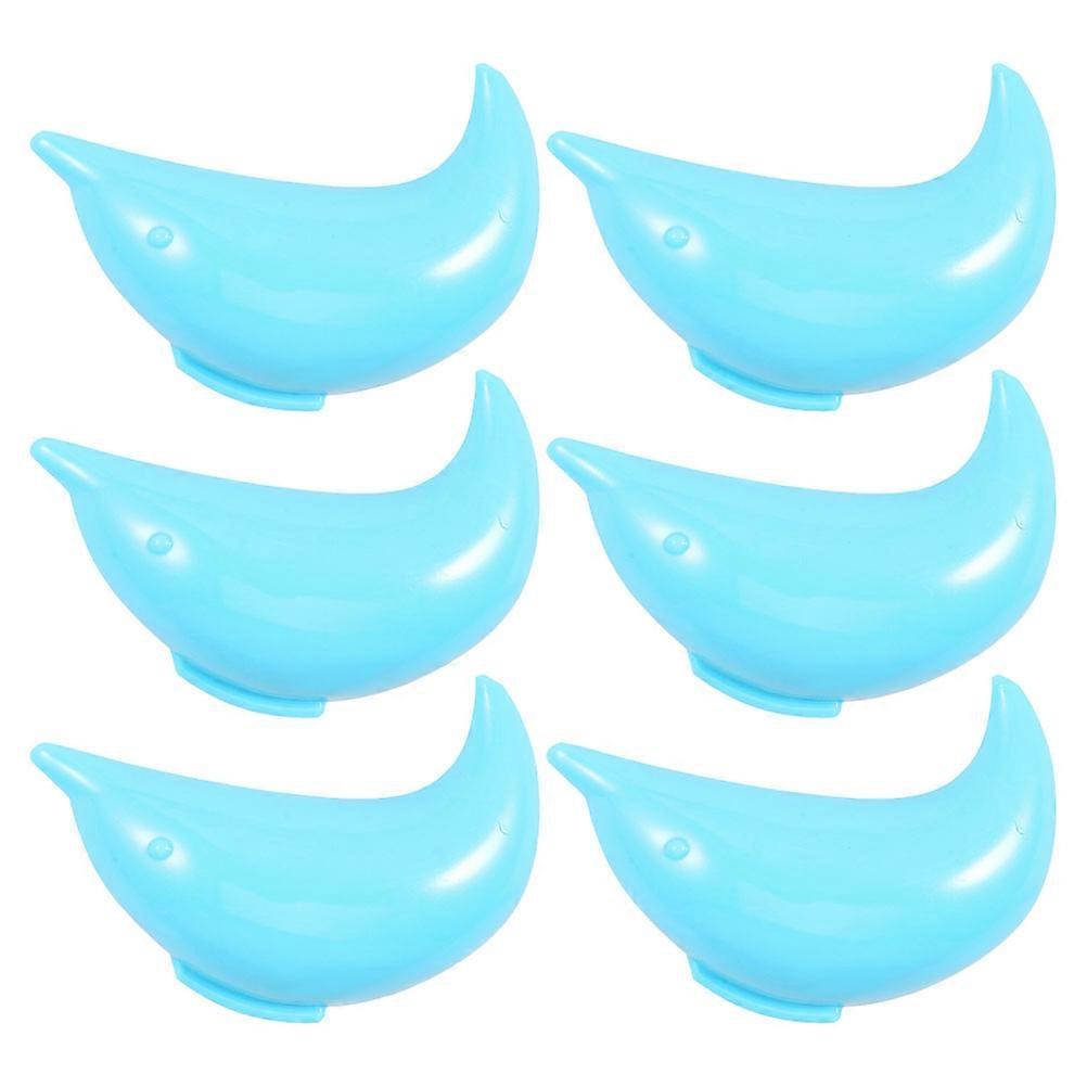 6pcs Sky-blue PVC Furniture Corner Protectors for Protection Use with Cartoon Design