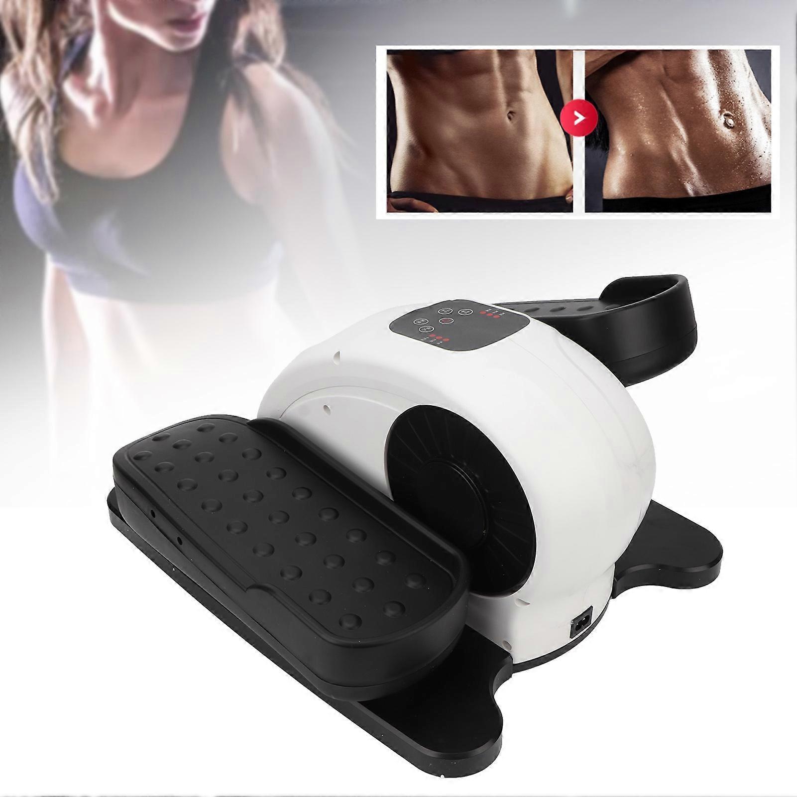 Grey ABS Mini Stepper Vibration Fitness Machine 110V US Plug