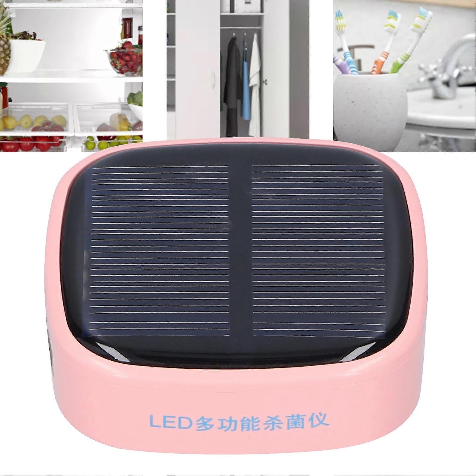 Portable Pink Multi-Functional UV LED Cleaner 600mAh Battery