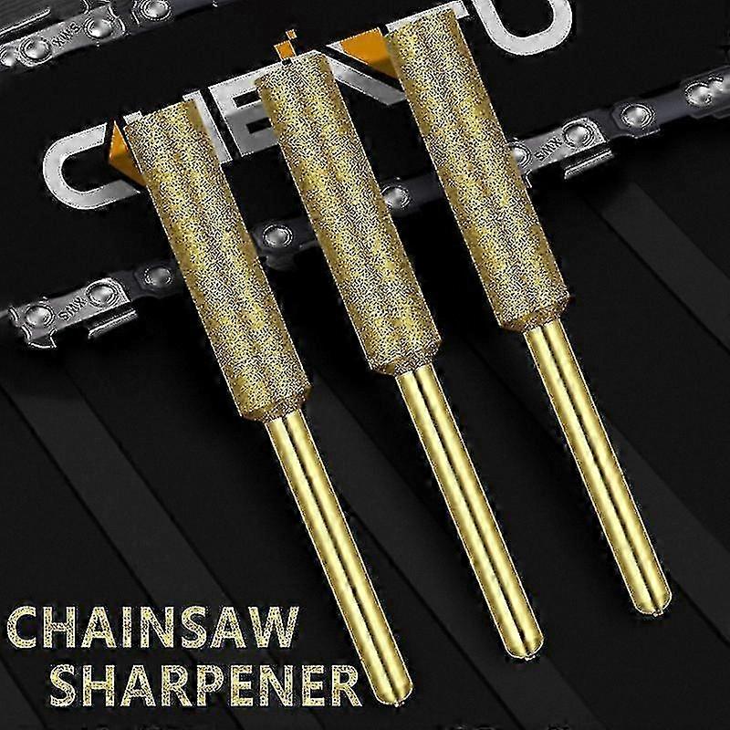 12-Piece Diamond Coated Rotary Tool Accessories for Chain Sharpening and Precision Grinding Applications