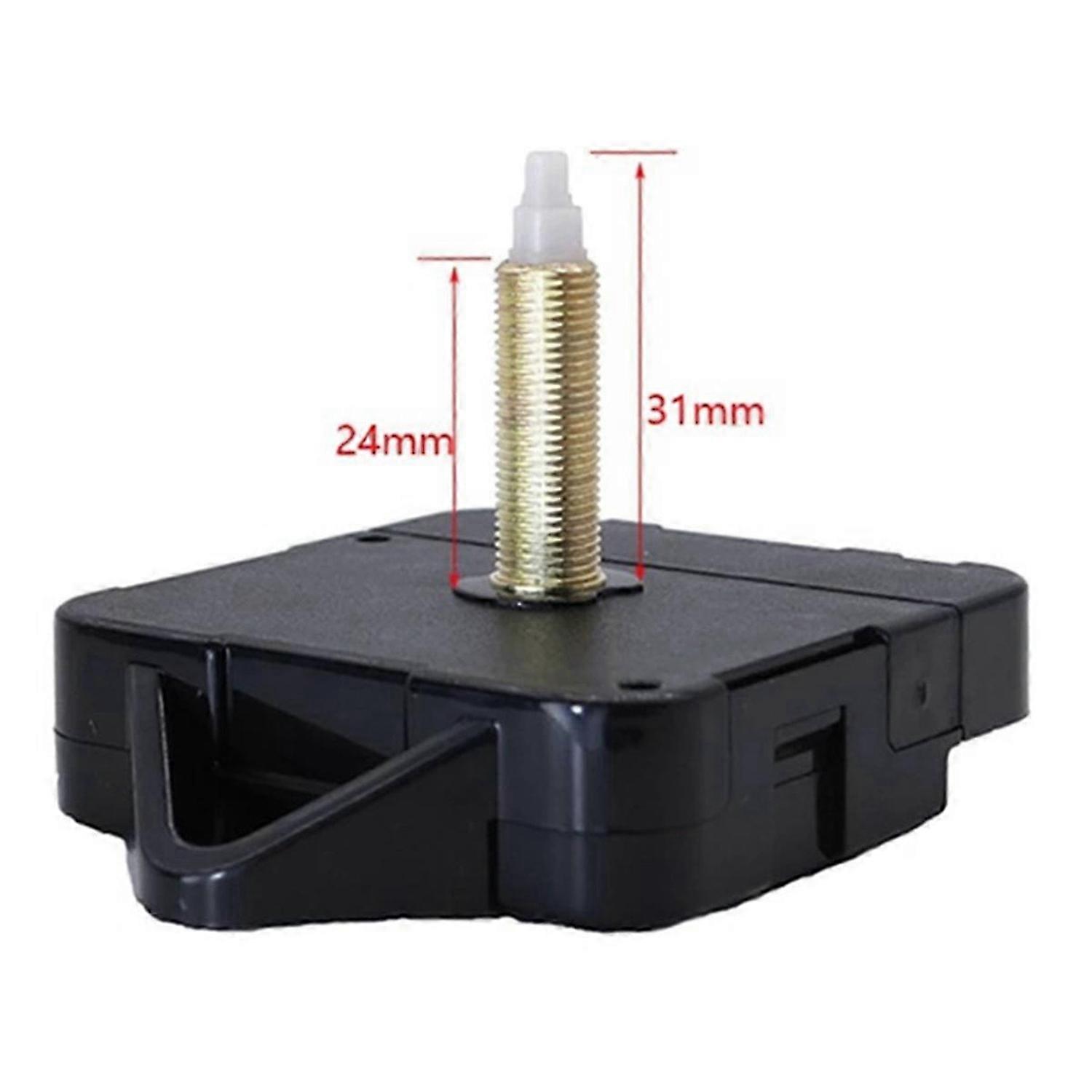 10Pcs 31MM Long Shaft DIY Quartz Clock Movement Mechanism Hands Kit