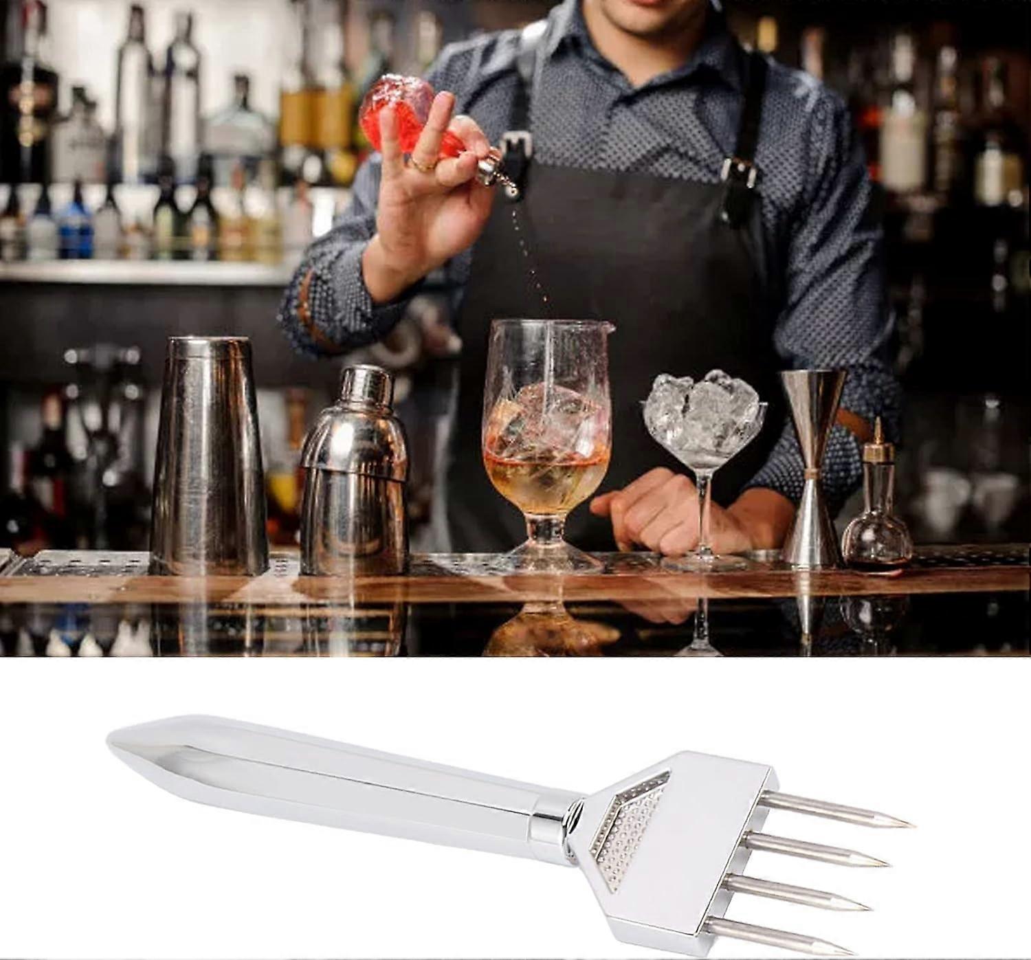 Manual Ice Crusher Type A Full Metal Food Grade Ice Chipper For Kitchen Bar Restaurant