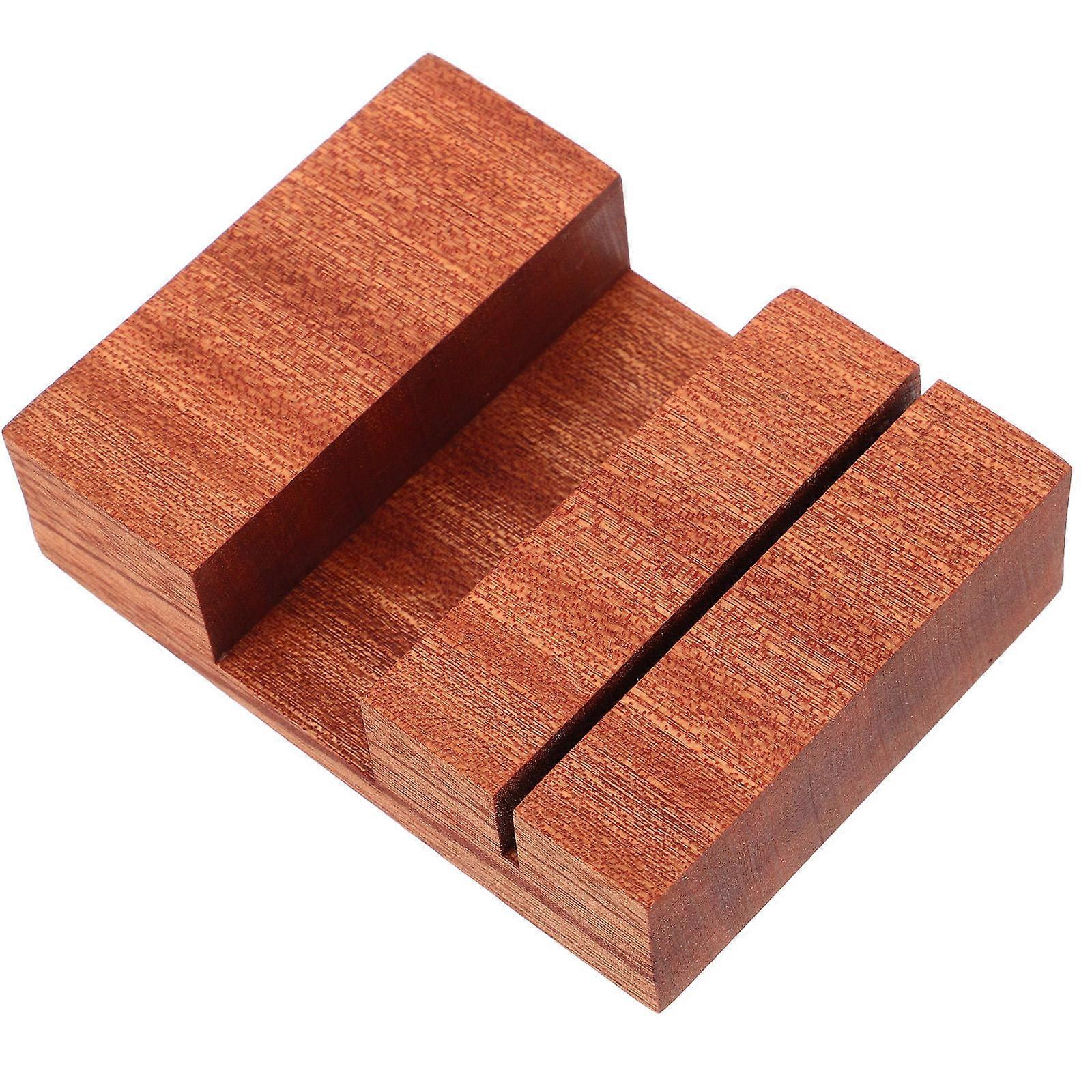 Wooden Kitchen Pot Lid Rack with Block Organizer 4Pcs Set