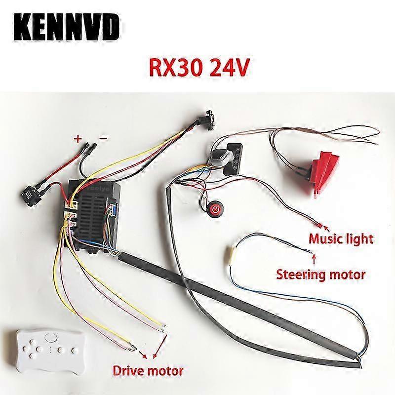 12V6V24V سيارة كهربائية للأطفال أسلاك معدلة DIY ومجموعة مفاتيح ، مع جهاز تحكم عن بعد بلوتوث 2.4G سيارة كهربائية للأطفال ذاتية الصنع - 2025