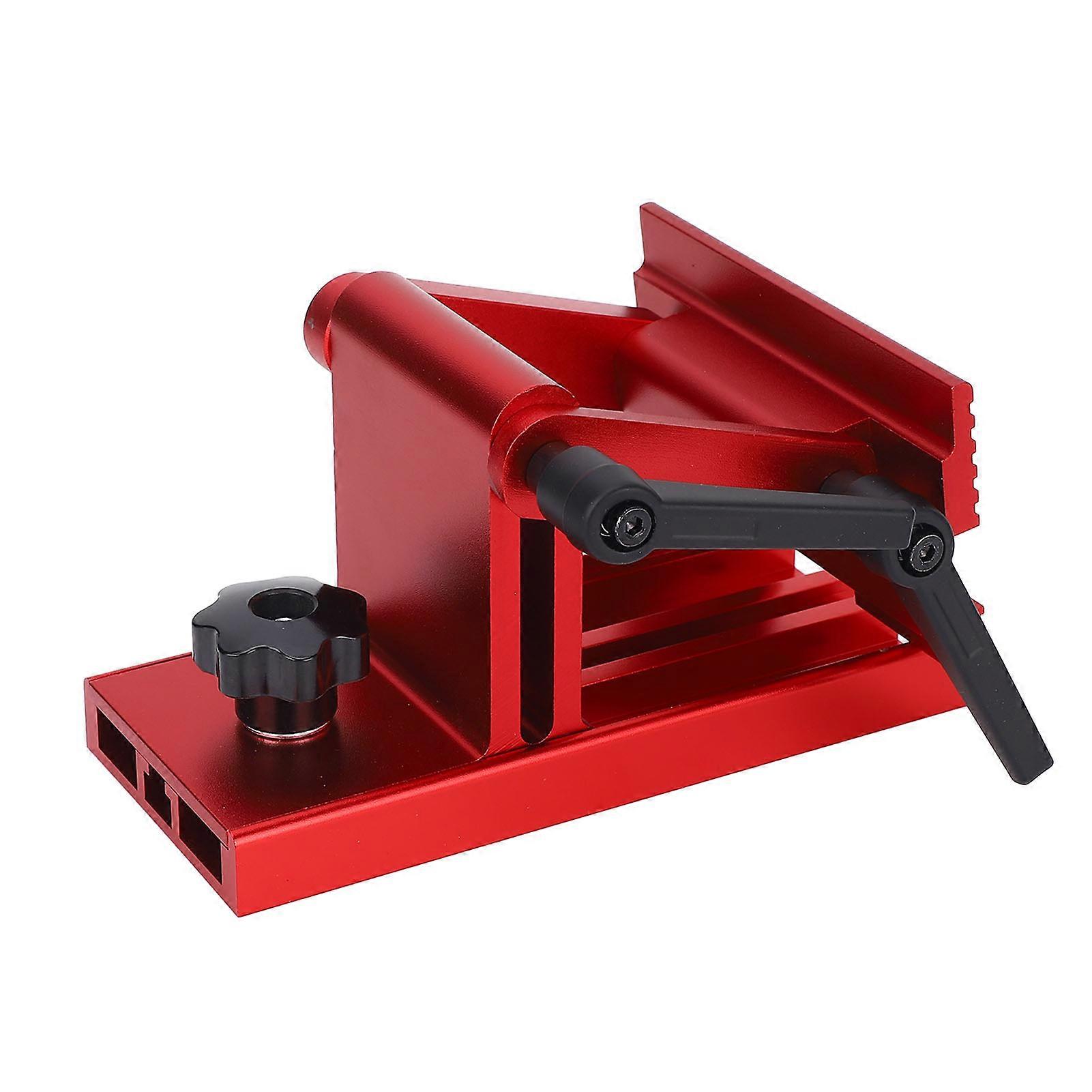 Adjustable Metal Tool Rest Sharpening Jig for 6in & 8in Bench Grinder Red