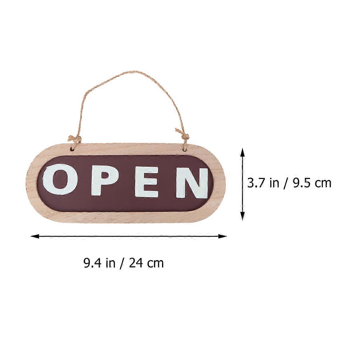 Welcome Door Board for Decoration 1Pcs Double-Sided Wood Hanging Ornament