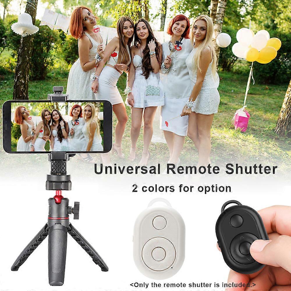 Mini Wireless Remote Control BT Remote Shutter Page Turner 10M Effective Range Compatible with iOS/ Android Smartphones Tablets
