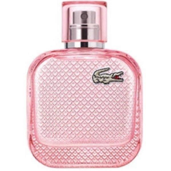 ラコステ - L.12.12 ローズ スパークリング EDT 100ml。女性用フレグランス。