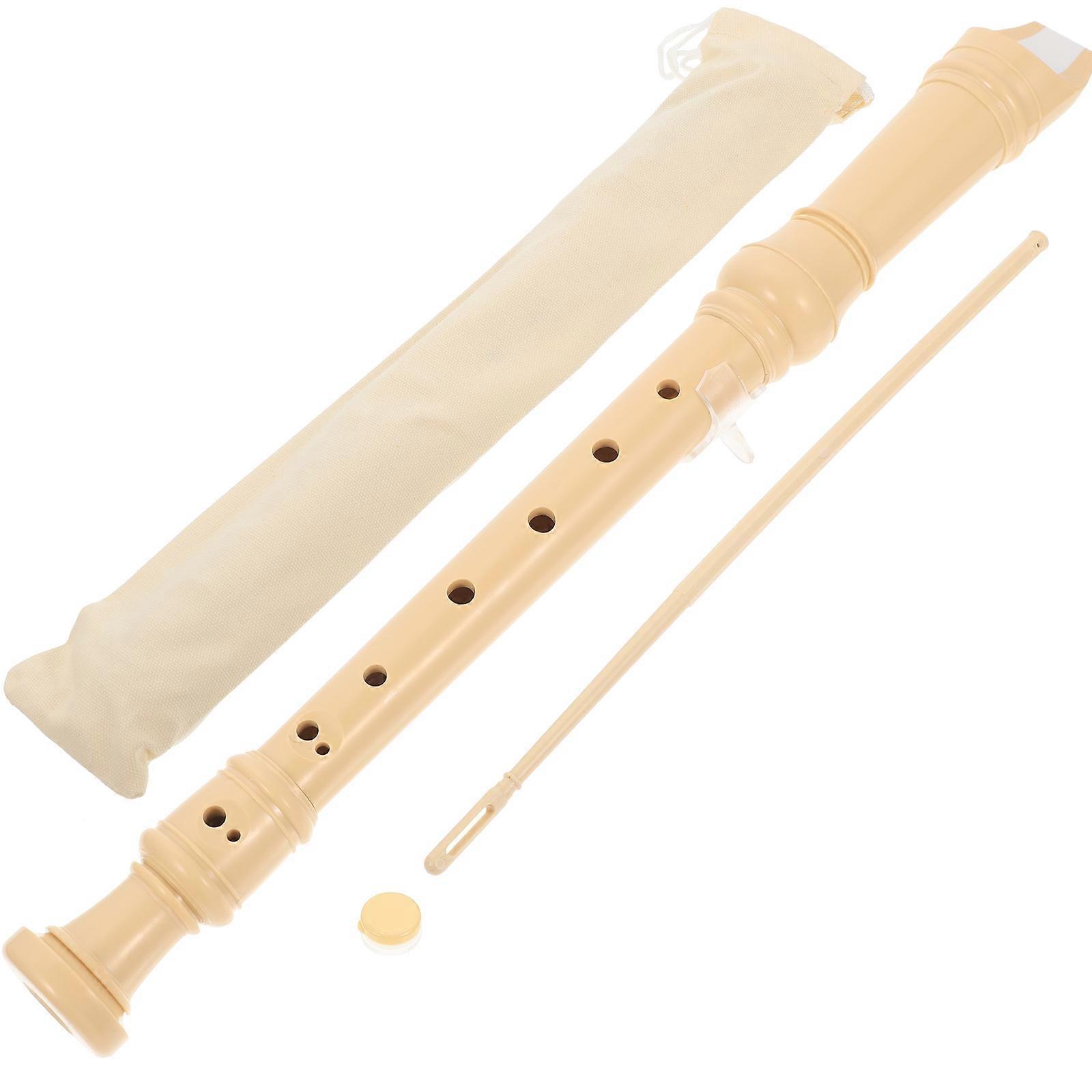 Music Playing Children Clarinet 2Pcs 8-Hole Soprano Recorder Instrument