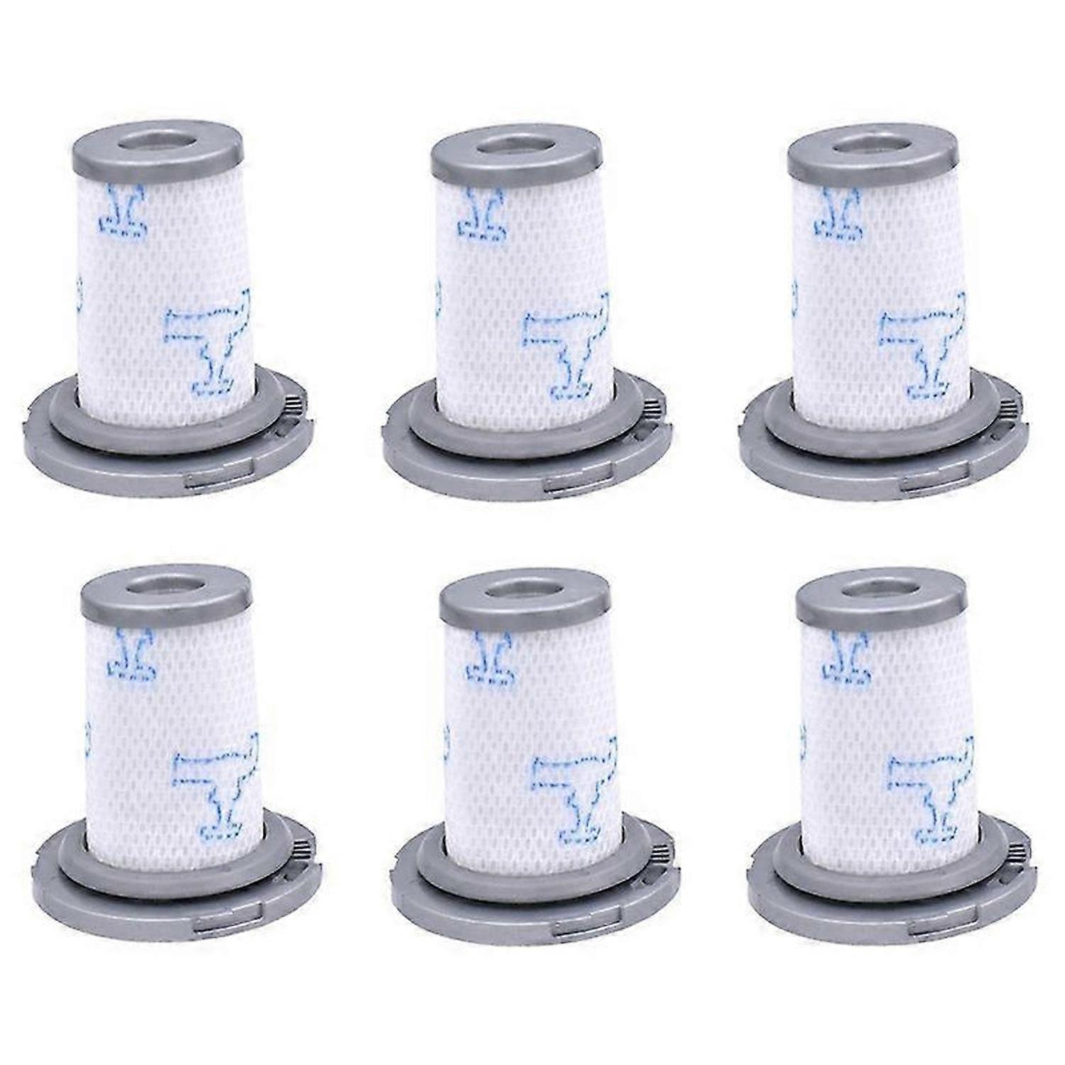 6PCS Washable HEPA Filter for XForce Flex 8.60 Rod for