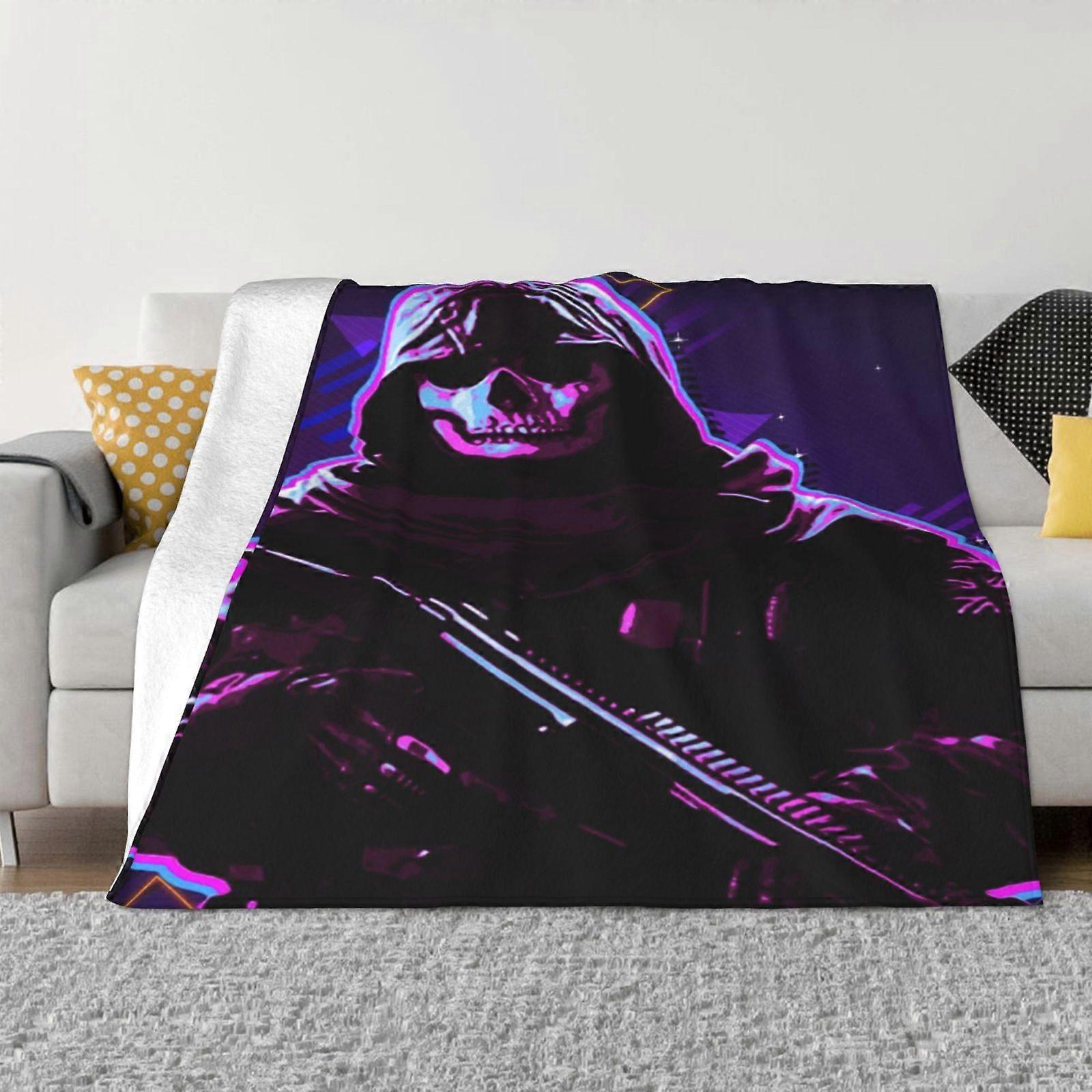 n1091 Call of duty Cobertor Super Macio Lance Cobertor, Cobertores de Pelúcia Leves e Quentes ju1091