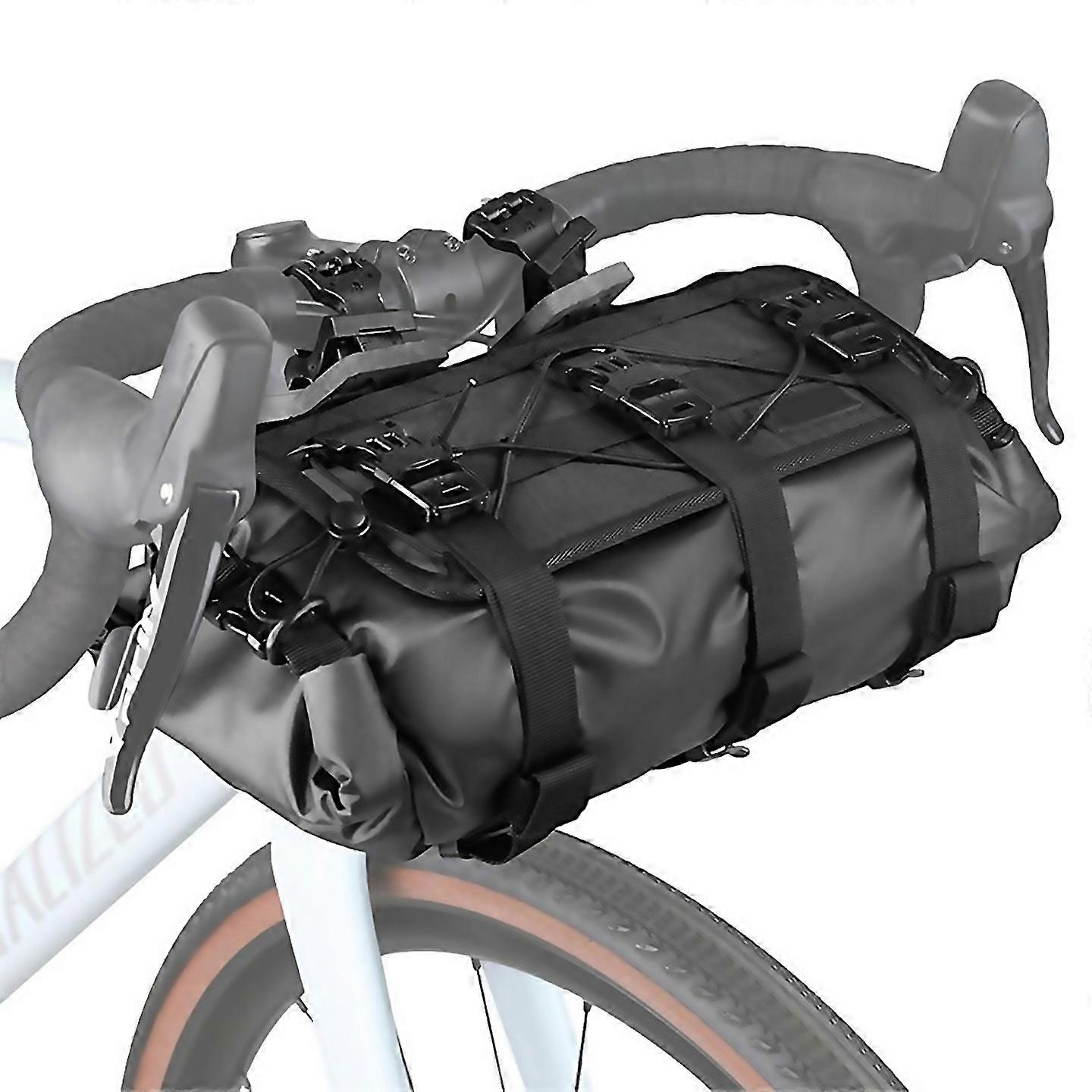For Waterproof Bike Handlebar Bag Adjustable Capacity