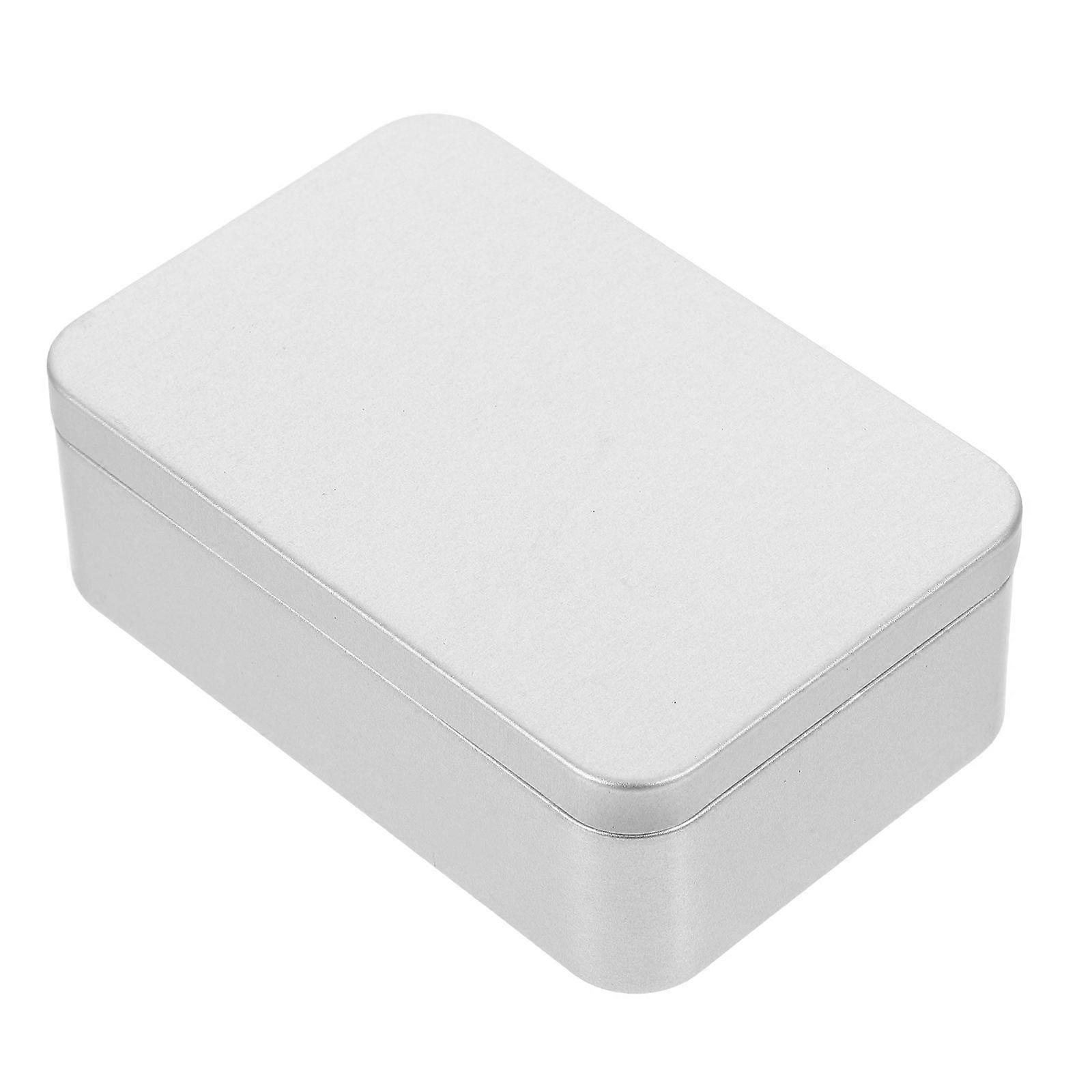 Iron Storage Box Multipurpose Tinplate Organizer for Candy Storage
