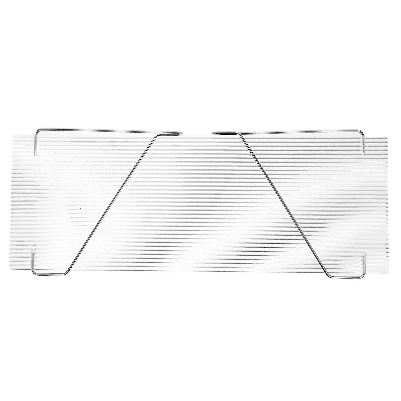 Wall Mounted Acrylic Floating Shelf for Storage Use 4Pcs White