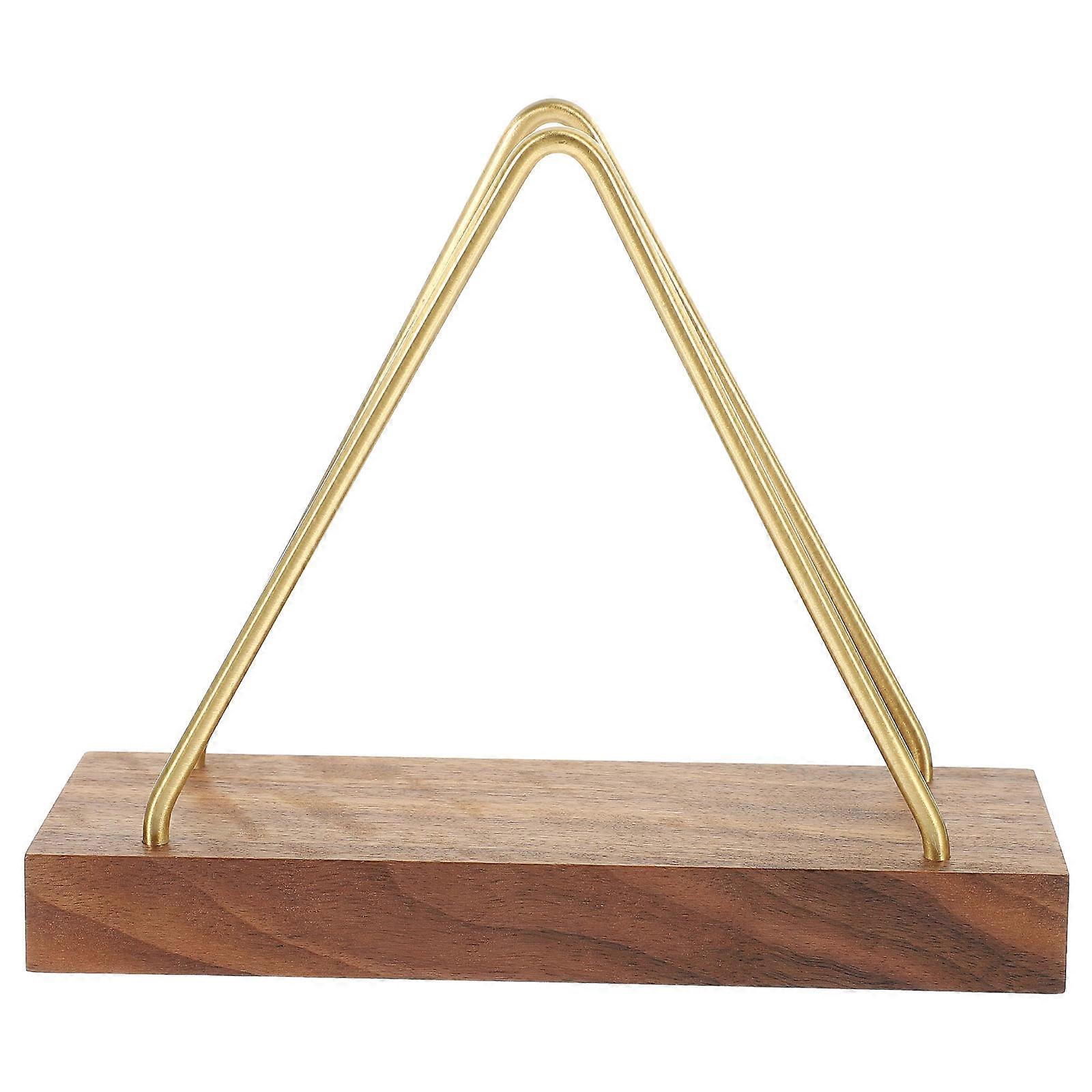 Wooden Napkin Holder Stand for Storage 3Pcs Rustic Table Decor
