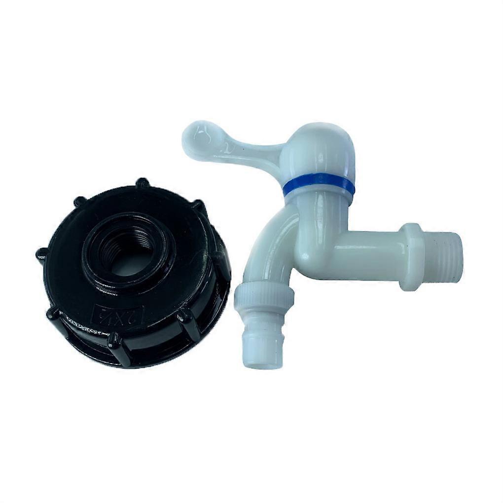 IBC Container 15mm Faucet Valve Adapter Connector Fittings Replacing Parts