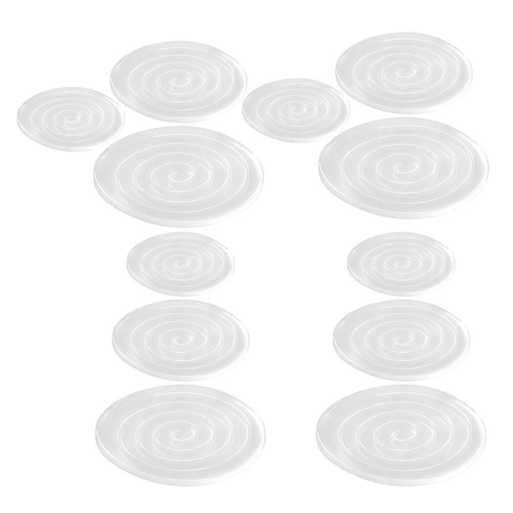 Round Furniture Leg Pads For Furniture With Scratch Resistance And Shock Absorption Suitable For Home Use Available In 24Pcs