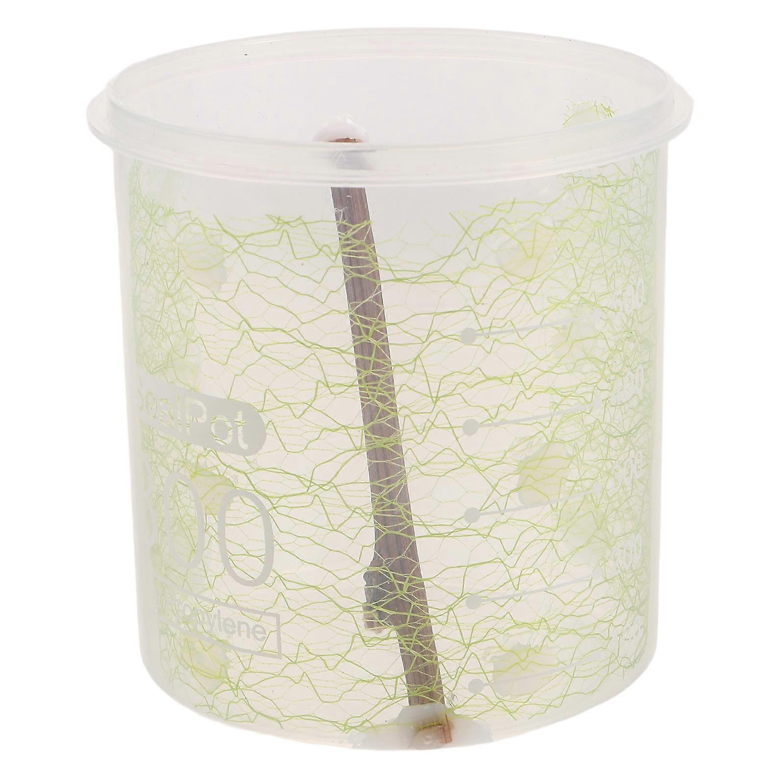2Pcs Transparent Plastic Mantis Breeding Box for Reptile Habitat Use
