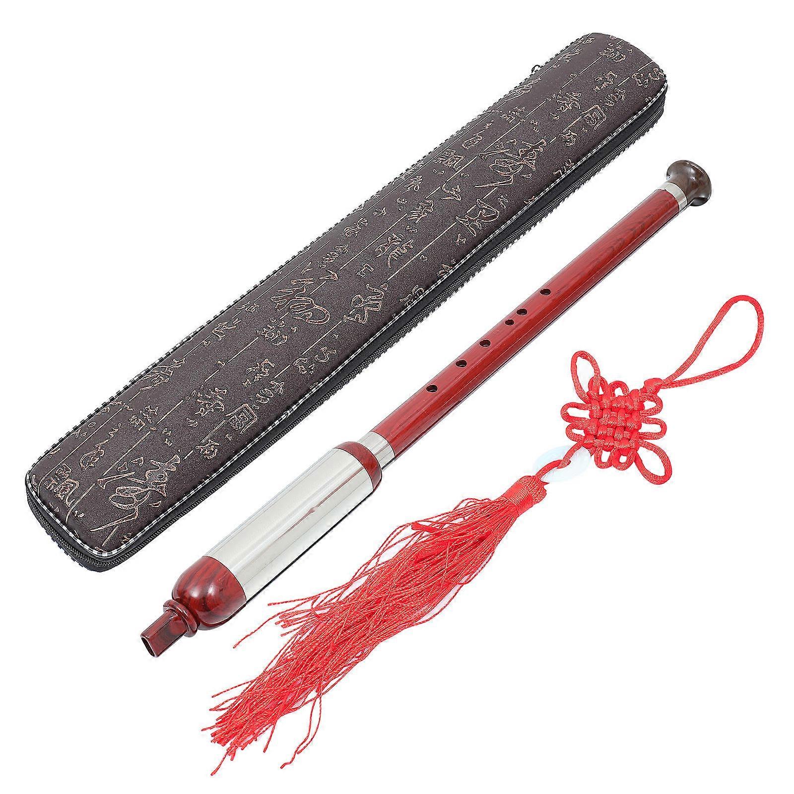 Wind Instrument Set for Playing Use 2Sets of Resin Traditional Folk Bawu with Box