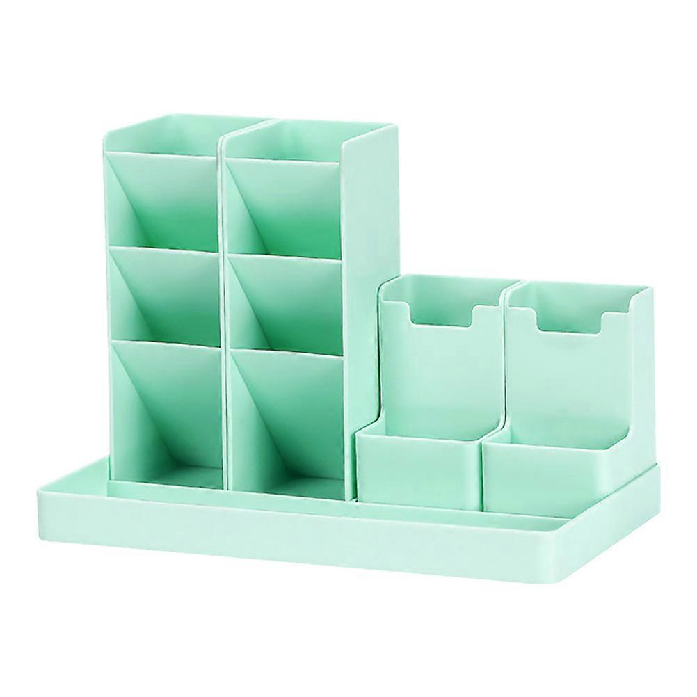 Pen Holder Desktop Pencil Organizer for Storage Use Multi-Grid Stationery Holder