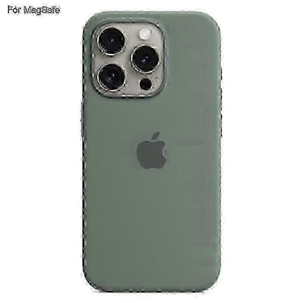 Compatible Iphone 15 Pro Max Case Compatible With Magsafe Liquid Silicone Phone Back Cover [induction Popov For Sz