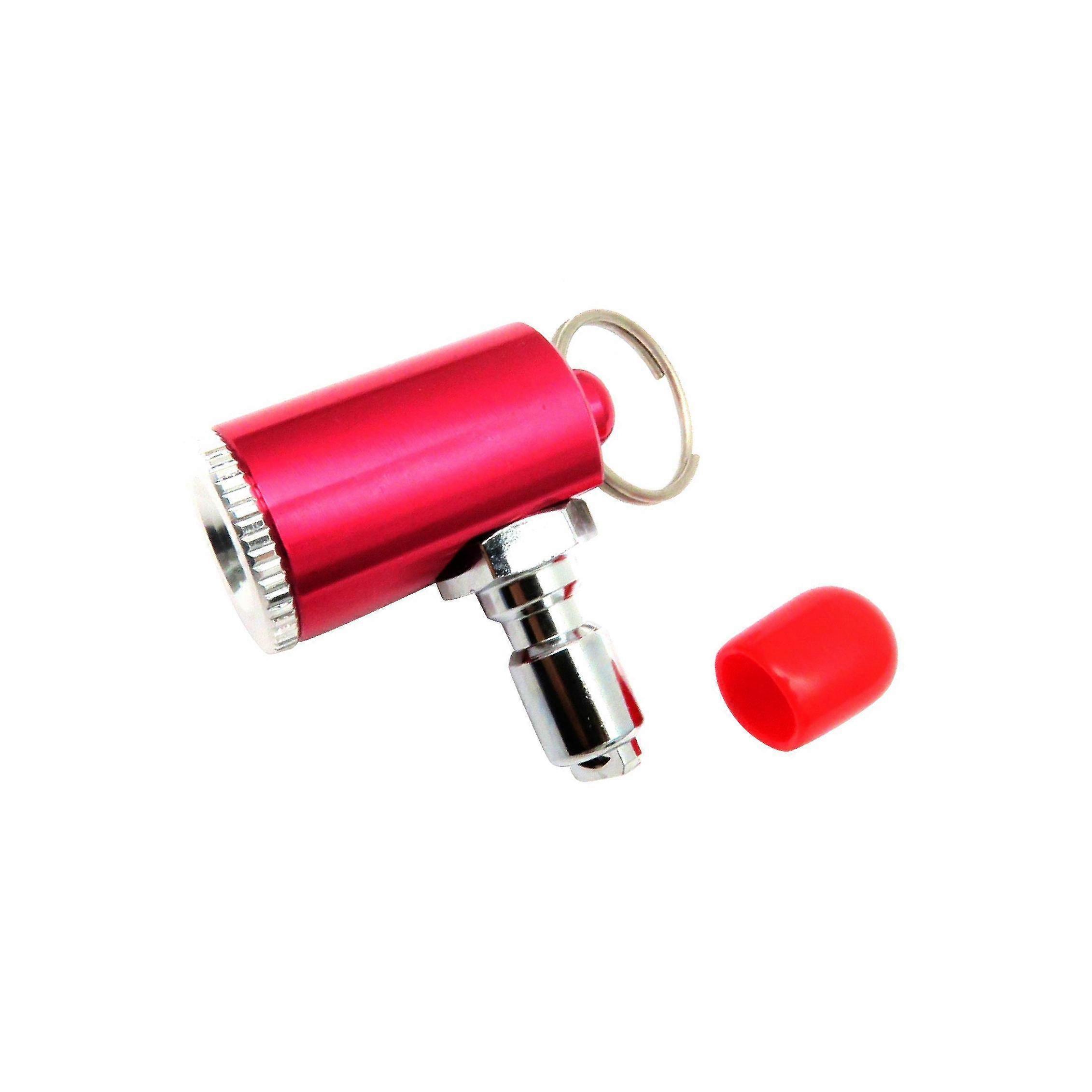 Air Nozzle Scuba Diving Gear Tool Quick Connection to Inflator Hose Red