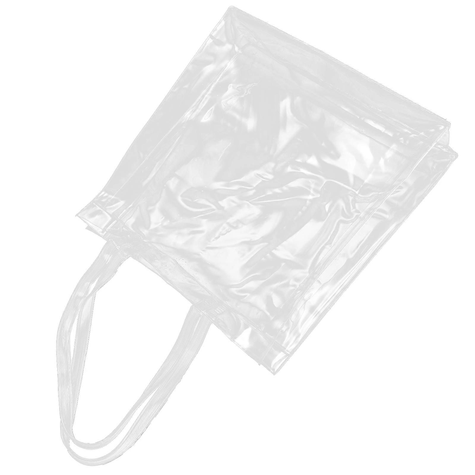 Exam Pouch Portable Design Transparent Document Bag Waterproof For Test Papers Students 1Pcs