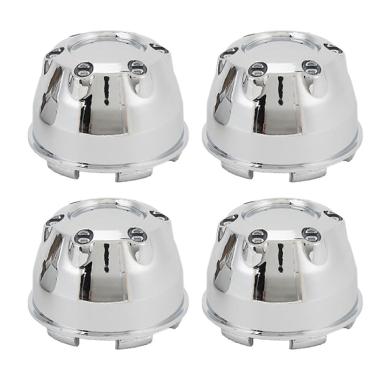 4 قطع عجلات غطاء الغبار حماية فعالة لعجلات جنوط ATV Quad Go Kart 110cc 125cc 250cc رأس دائري بلاستيكي