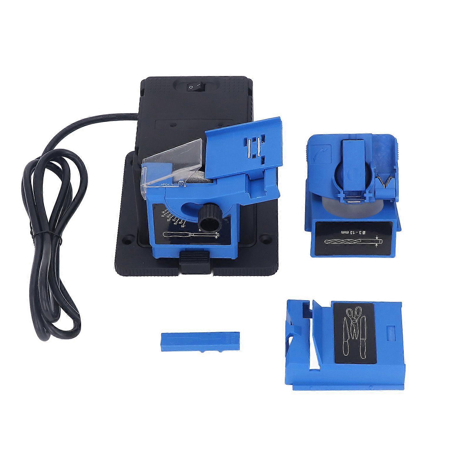 Multifunctional Sharpener 65W High Strength Adjustable Household Electric Cutter Sharpening Machine for Grinding EU Plug 220V