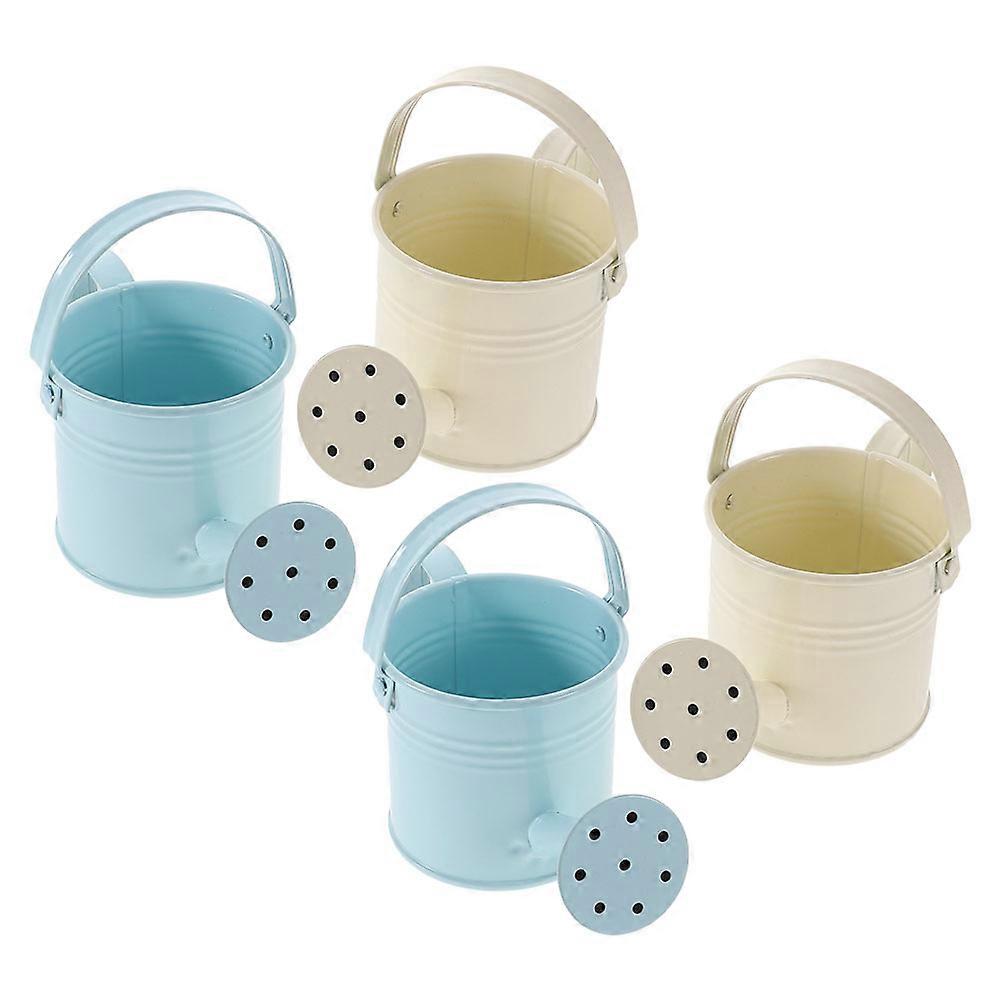 Kids Watering Can for Gardening Use 8Pcs Metal Small Portable Watering Can