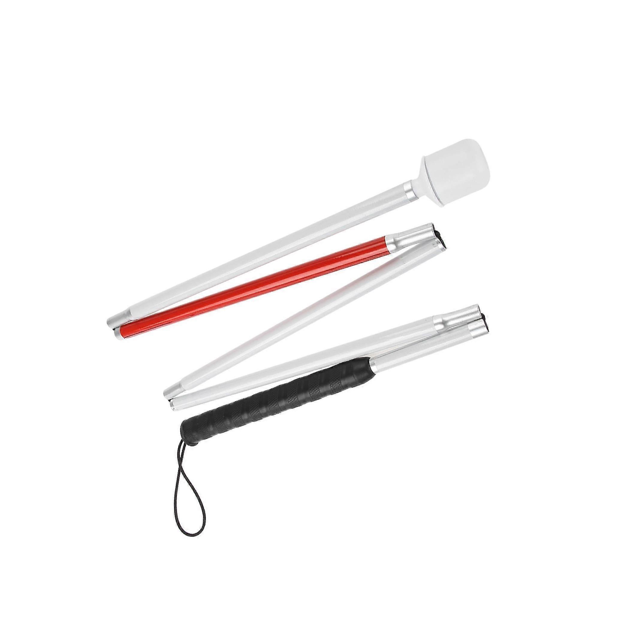 Foldable Blind 5 Sections Adjustable Cane Blind Stick