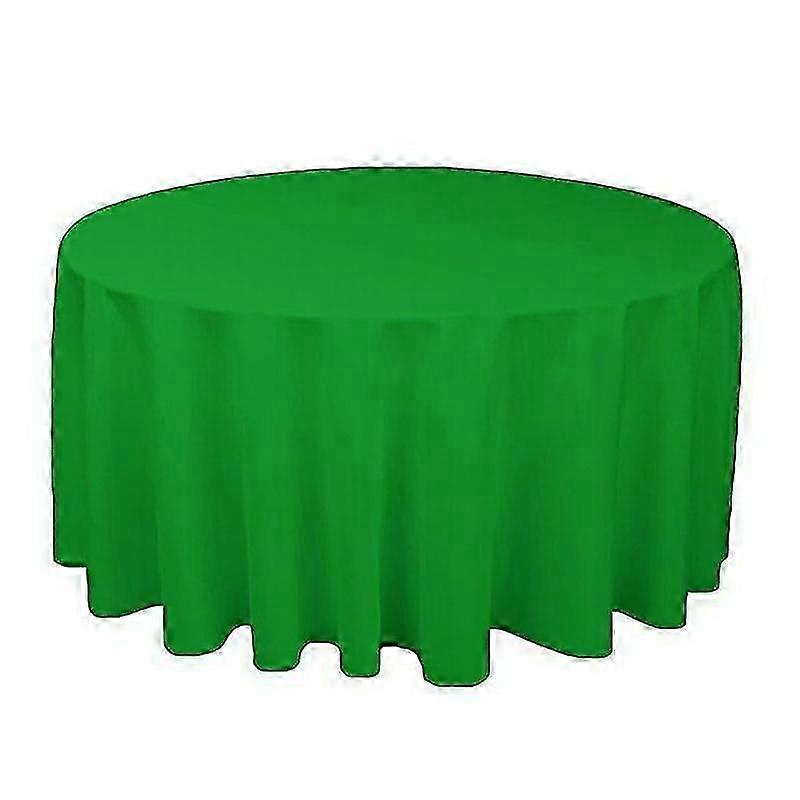 1szt Poliester Okrągły obrus Białyczarnyniebieski złoty Solidny obrus na wesele Na przyjęcie urodzinowe Pokrowiec na wystrój domu