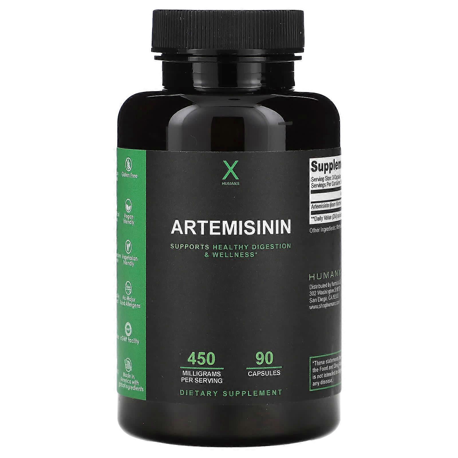 Artemisinin, 450 mg, 90 Capsules (150 mg per Capsule)