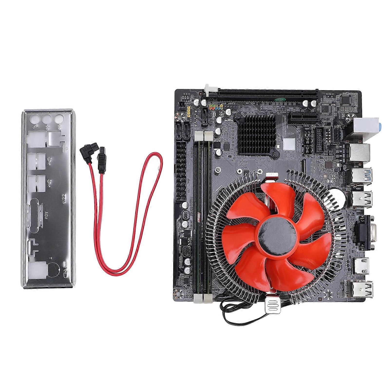 H81 Desktop Motherboard with 8GB DDR3 RAM, M.2 Interface, PCI-E 16X for i5-4570