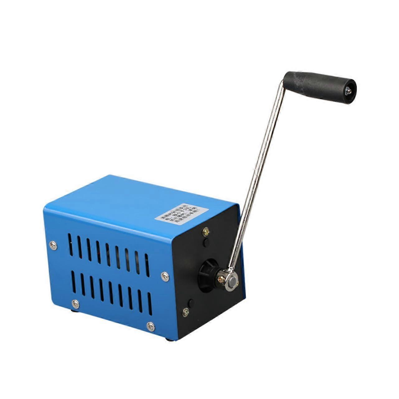Hand Generator Crank Emergency Generator Portable Power Station For Outdoors And Camping Dual USB Outputs Manual Power