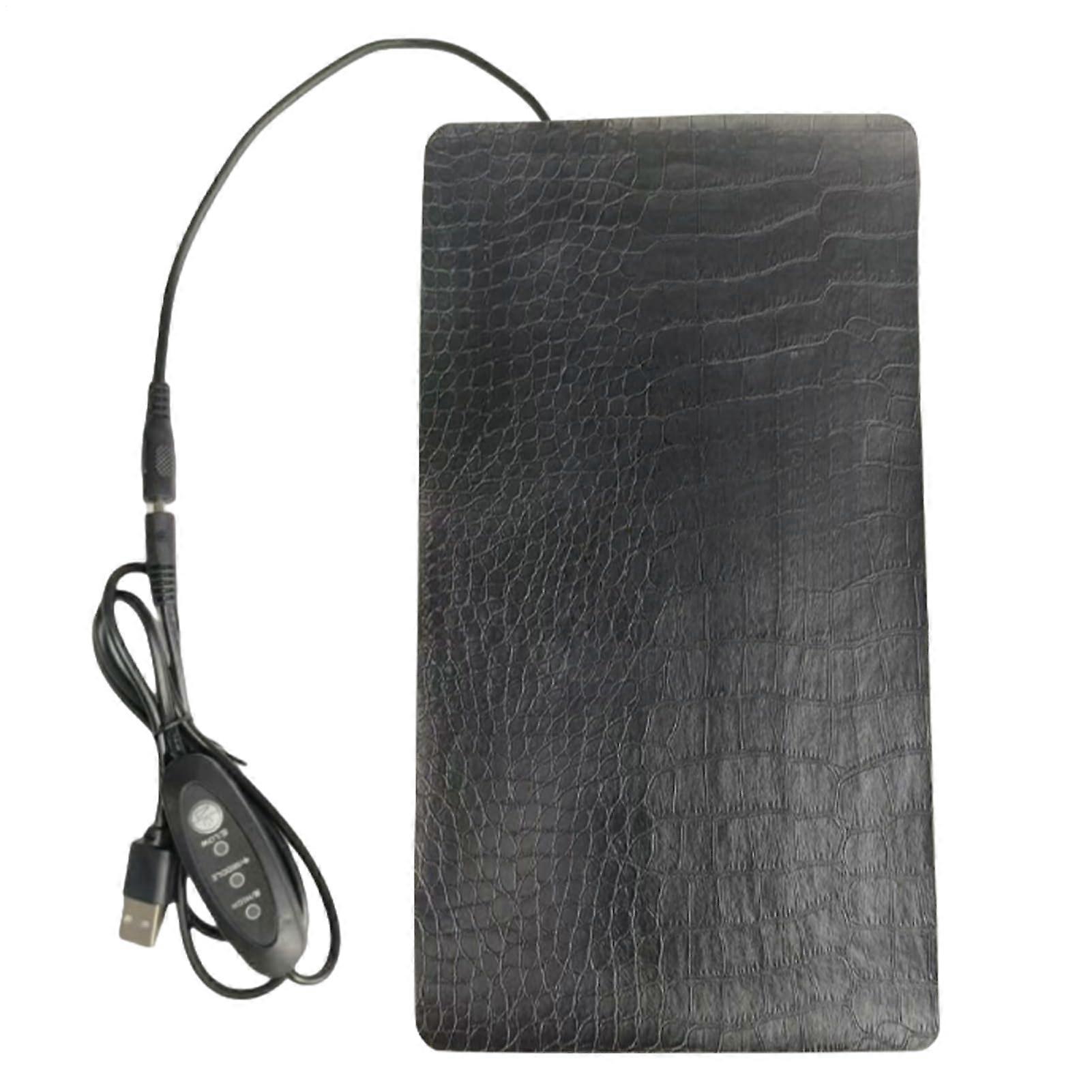 Reptile Heat Pad 33x18cm Under Tank Heater 3Setting Temperature Waterproof Energy Efficient For Snakes Lizards Geckos