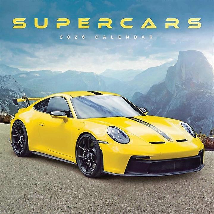 Carousel Calendars Supercars Calendar 2026