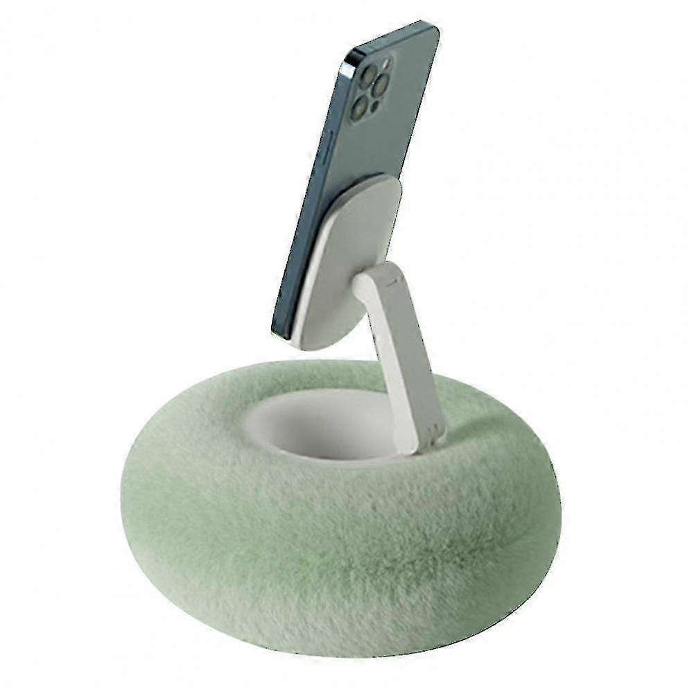 Adjustable Phone Angle Plush Pillow Phone Stand - Portable Holder for Desktop Bed Sofa 25-26s