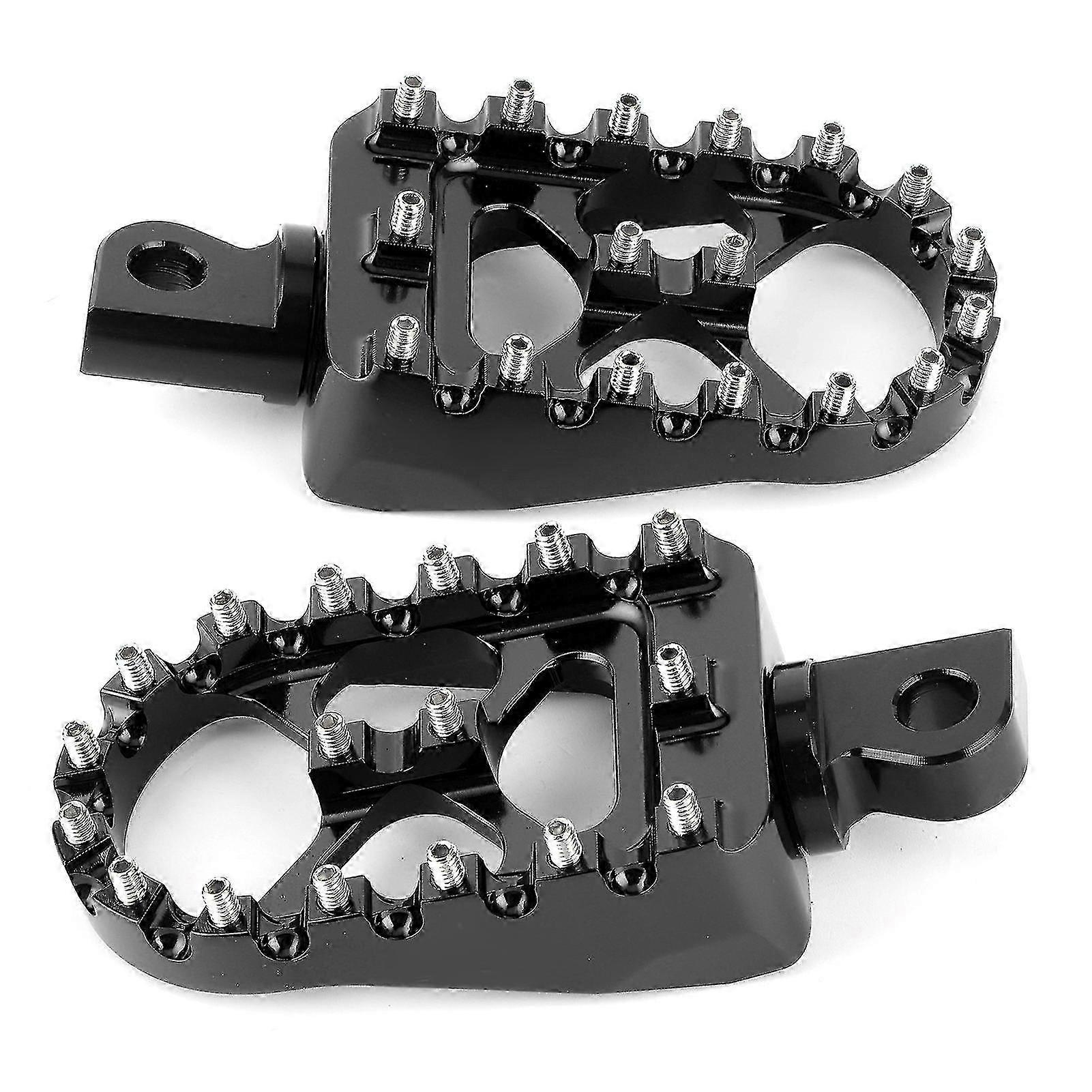 Universal Motorcycle Footrest CNC Aluminium Alloy 10mm Installation Diameter for Dyna Models 25-26