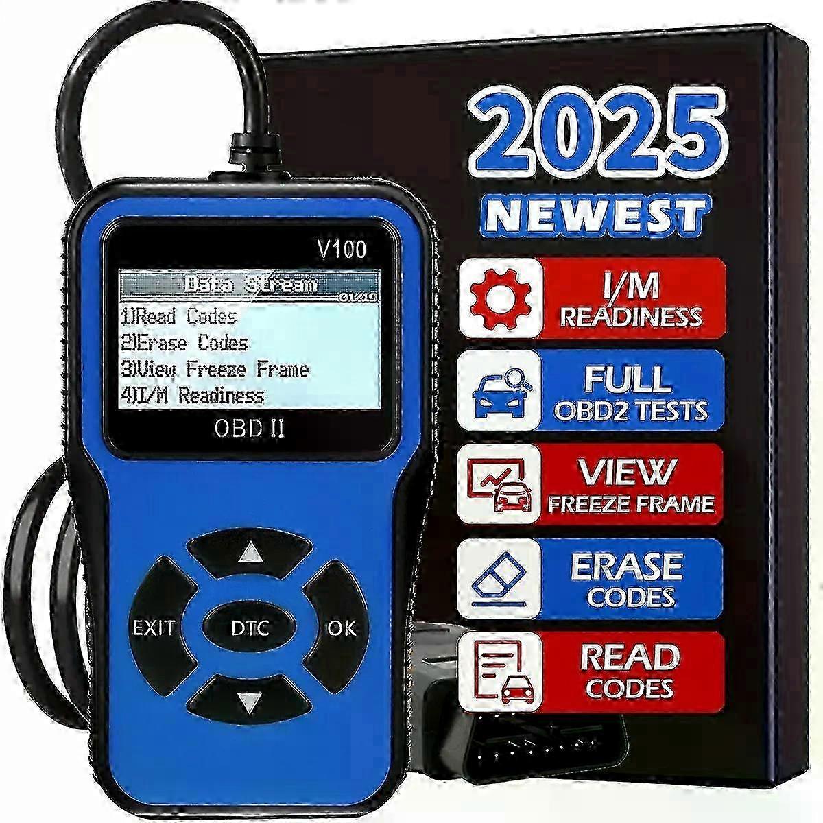 Automotive OBD2 Diagnose Scanner Code Reader Engine Fault Code Reader Scanner Can Diagnose Scan Tool For All OBD II Protocol Car