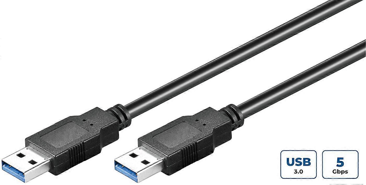 Black Usb3.0, M/m, 2m, 2 M,