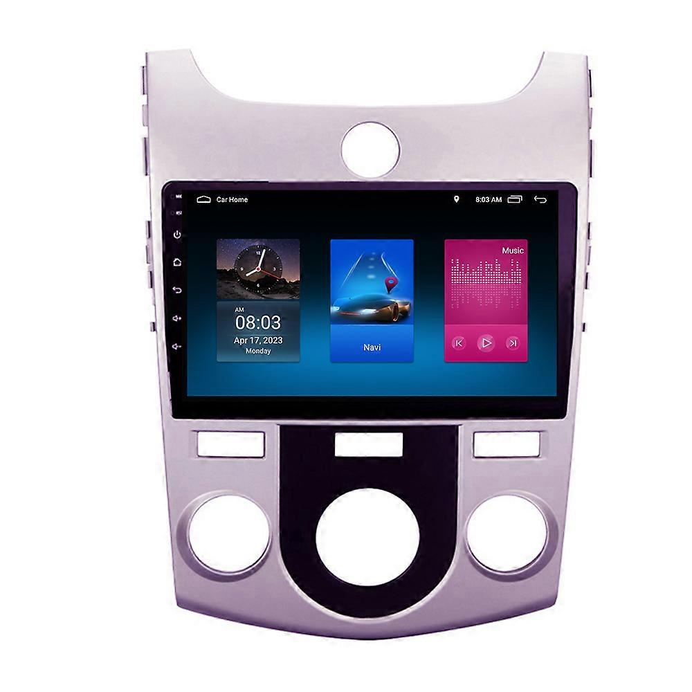 RoverOne Car Stereo Radio Bluetooth CarPlay Android Auto GPS Sat Nav Touch Screen for Kia Cerato 2 TD 2008 - 2013