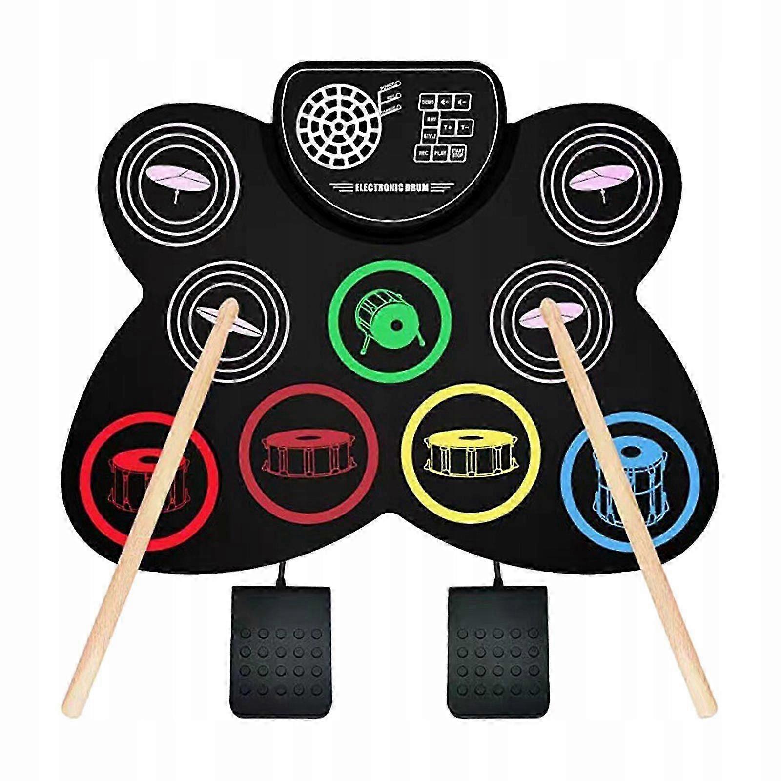 Electronic Drum Set Drum Set With Drumsticks,pedal