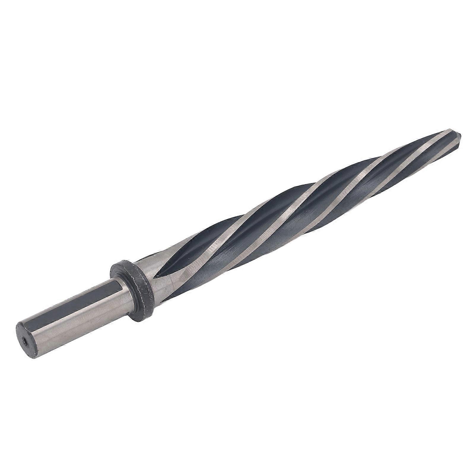 Construction Reamer 5 Flute 5/8in 12.7mm Diameter Round Shank Spiral Reamer Bit for Bridge Building Metal Structure 
