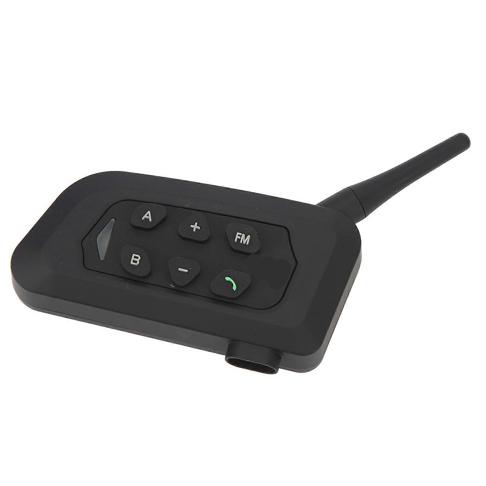 Motorcycle Helmet Bluetooth Headset IP67 Waterproof 1500M Intercom Distance Helmet Headphone for 4 Riders 