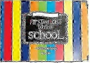 First and Last Day of School Memory Book, Easiest School Days Memory Album for Kids, School Years Keepsake Book Album, Reusable Photo Prop, Memor