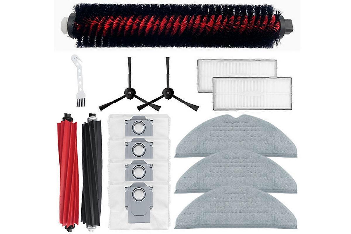 15Pcs Set Accessories Replacement Parts for Roborock S8 Series Main