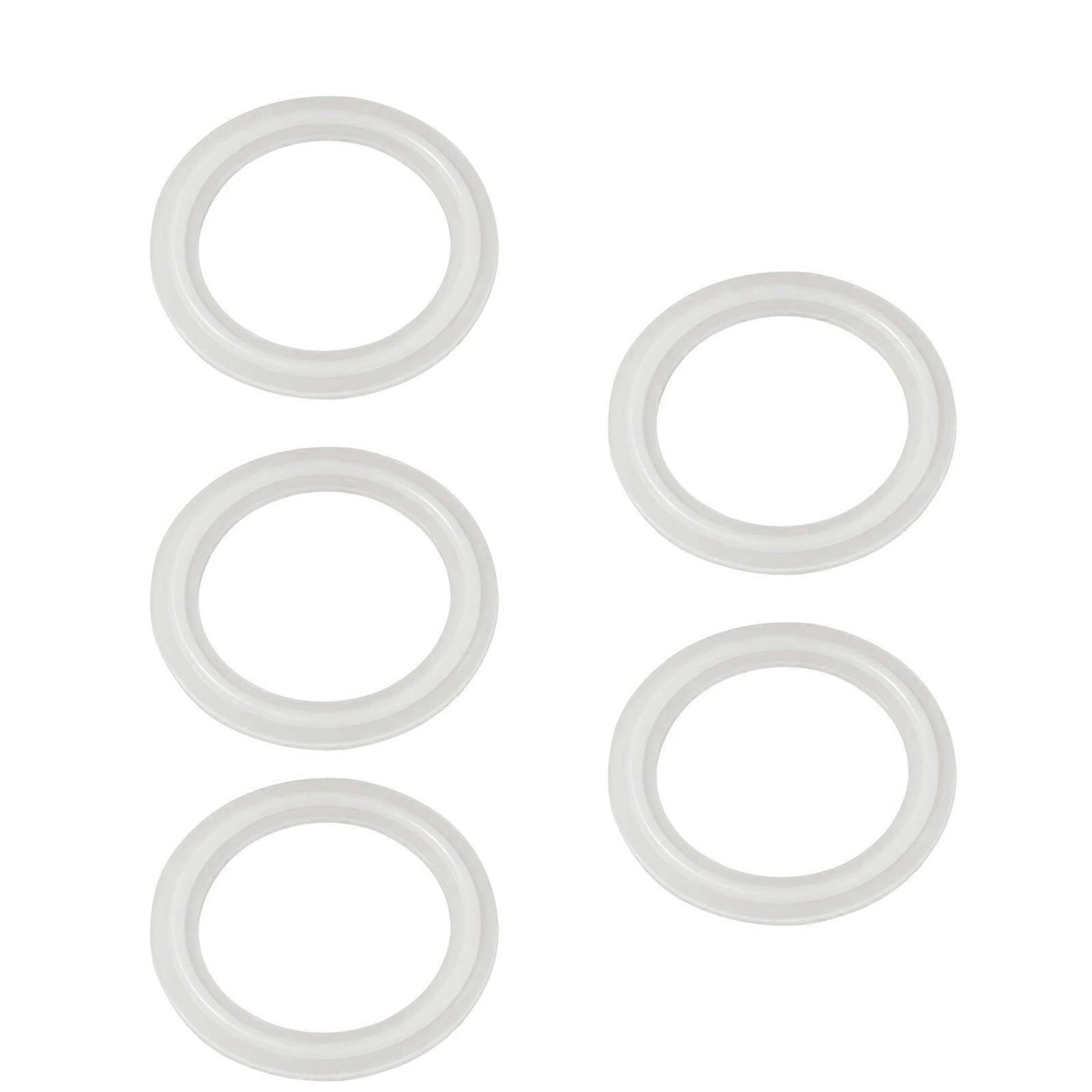 Pack of 5 Spa Bath Gasket Sealing Rings Set Suitable for 711 4030B Hot Tubs Precise Fit High Temperature Resistance Multicolor